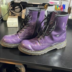 Purple Doc Martens